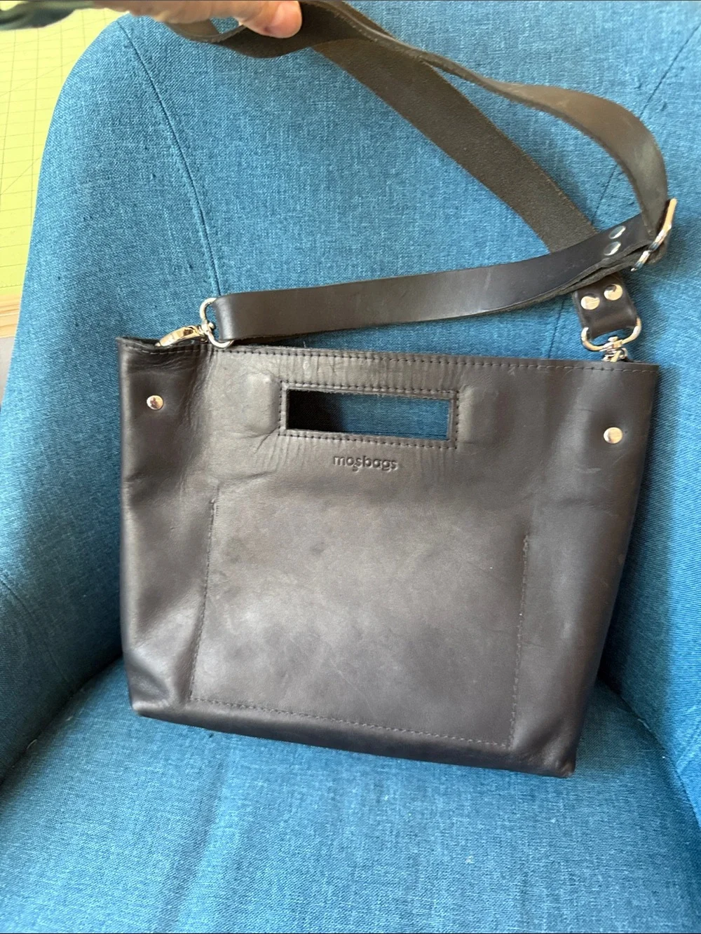 Moss bags Leather Bag